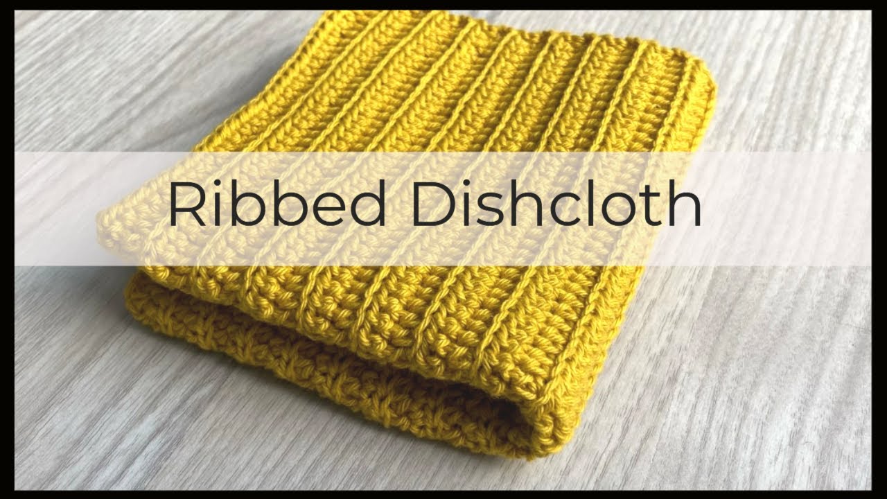 Worlds EASIEST Dishcloth?? How To Crochet Dishcloth 5 YouTube