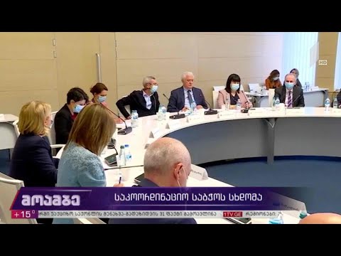 საკოორდინაციო საბჭოს სხდომა