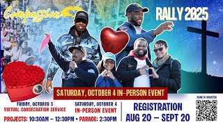Atlantic Union Compassion Rally is coming to New York City on October 4, 2025! 🌟
