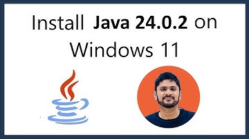 How to Install Java JDK 24.0.2 on Windows 11 | Amit Thinks