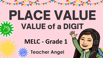 MELC - BASED GRADE 1|PLACE VALUE AND VALUE|VALUE OF A DIGIT