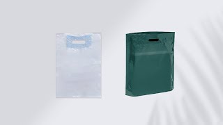 800SP automatic patch handle / die cut carry handle plastic bag making machine