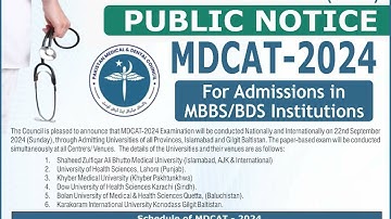 MDCAT - 2024 Registration Process Step By Step #mdcat2024 #foryou