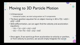 Dynamics Creative Assignment 1: Lecture