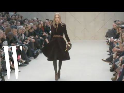 バーバリー・プローサム 2012SS ランウェイ ファーストルック
