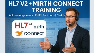 "HL7 V2 + Mirth Connect Training Full Overview | Acknowledgements, Conformance, Jobs, FHIR & More"