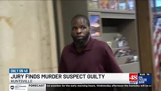 Jury finds man accused of deadly 2023 shooting outside of Huntsville restaurant guilty