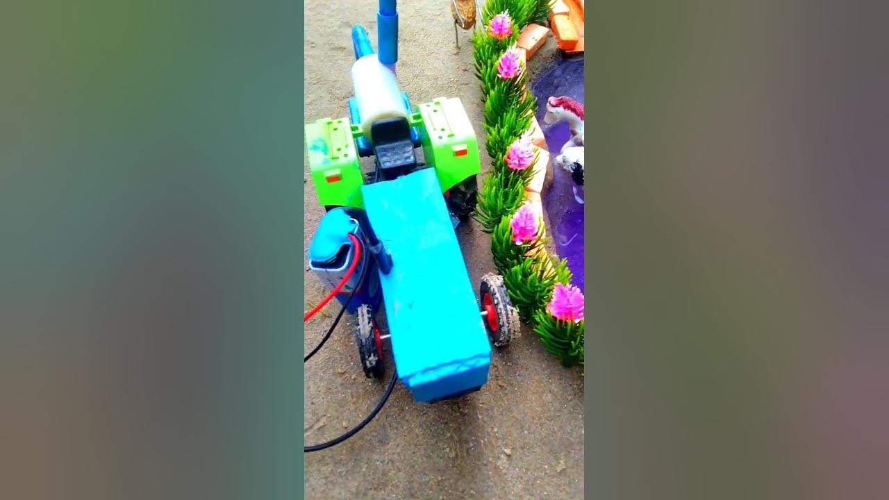 How to make water pump animals helping video science project video,, DESHl hacks3 YouTube