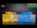 Mini GT - Bugatti EB110 Super Sport - Blu & Giallo Bugatti - REVIEW