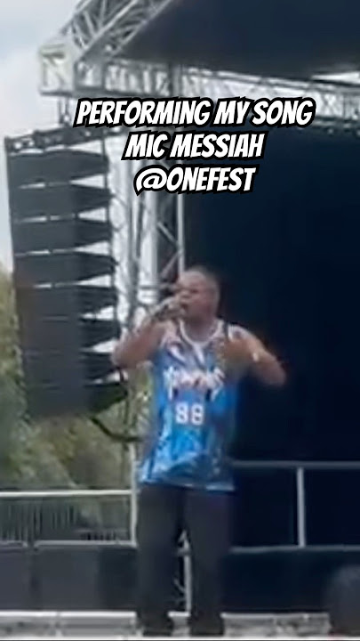 #shorts 🔥#liveperformance of my song Mic Messiah @Onefest #dagrimmone #performinglive #hiphop #rap
