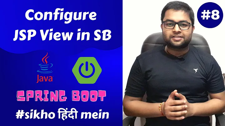 JSP View in Spring Boot in 2 steps | Spring Boot Tutorial in Hindi