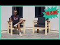 FABRICATION D&#39;UN FAUTEUIL DE JARDIN EN PLANCHES DE COFFRAGE