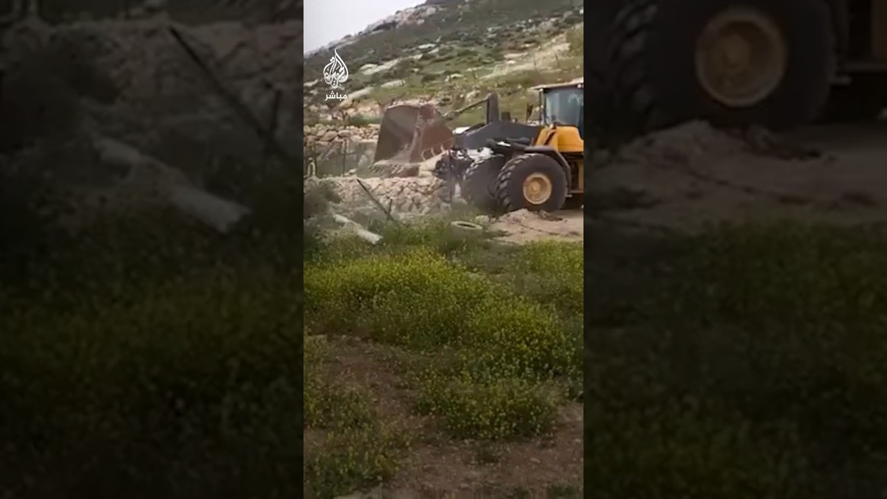 عمليات تجريف وتخريب في منطقة روابي العيساوية