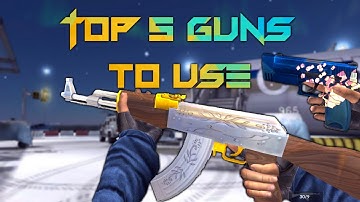 Critical Ops: Top 5 Guns To Use‼️