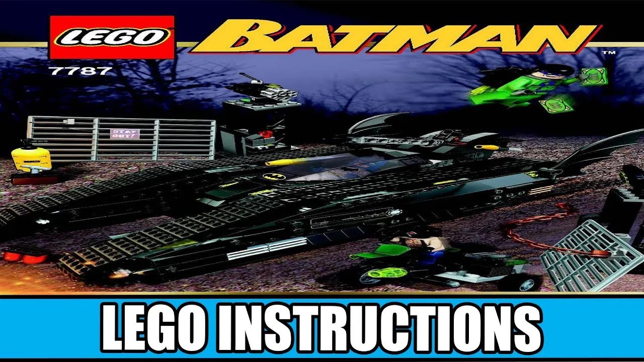 LEGO Batman: The Bat-Tank: The Riddler and Bane's Hideout (7787