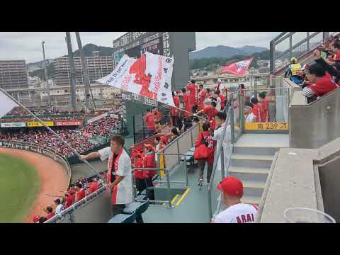 カープ応援歌【第一戦クライマックスファーストステージ1〜9スタメン応援歌現地広島対横浜10月14日】広島応援歌クライマックス広島応援歌