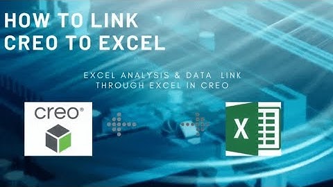 #HOW TO LINK  CREO  PART TO EXCEL .#DESIGN RELATION#EXCEL.