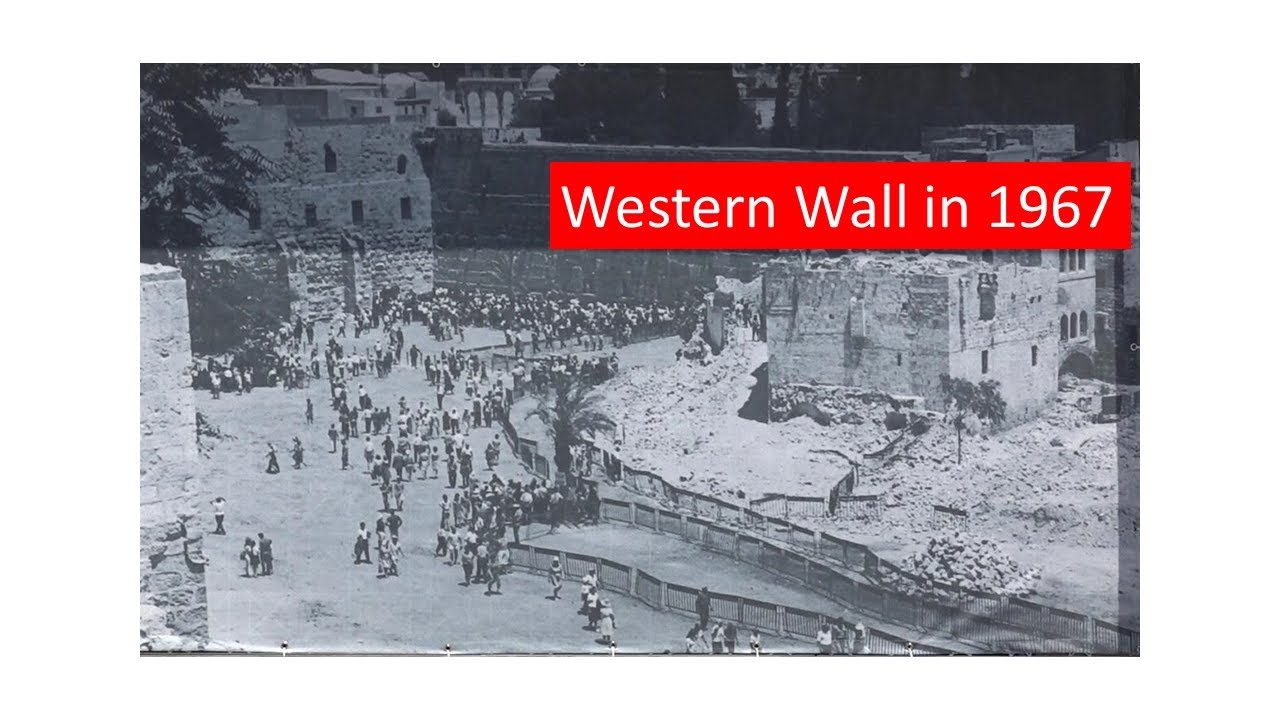 Rs Tours The Western Wall In 1967 Youtube