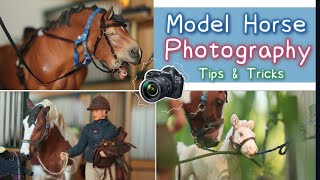 Taking Realistic Photos of Model Horses!  Schleich/Breyer Photography/Photo Shoot Tutorial