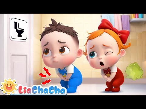 Ten In The Bed Potty Time Version EP214 Good Habit Song LiaChaCha Nursery Rhymes Kid Songs