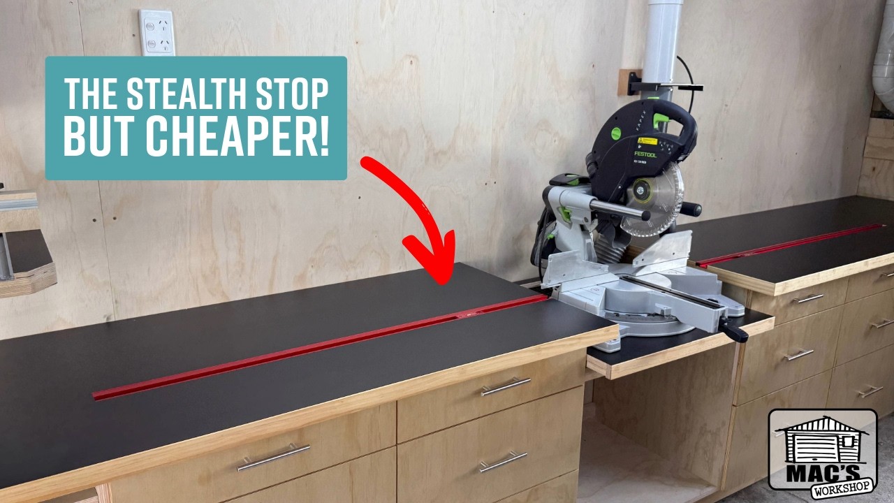 The Miter Saw Station With a Genius Height‑Adjustment Hack (Fixed)