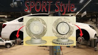 Улучшаем тормоза Lada Vesta: спортивные диски и новые колодки!