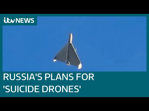 Russia drawing up plans for its first production facility of 'kamikaze' drones | itv news