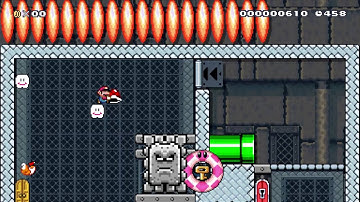 Super Mario Maker - 1 Screen Puzzle 60fps