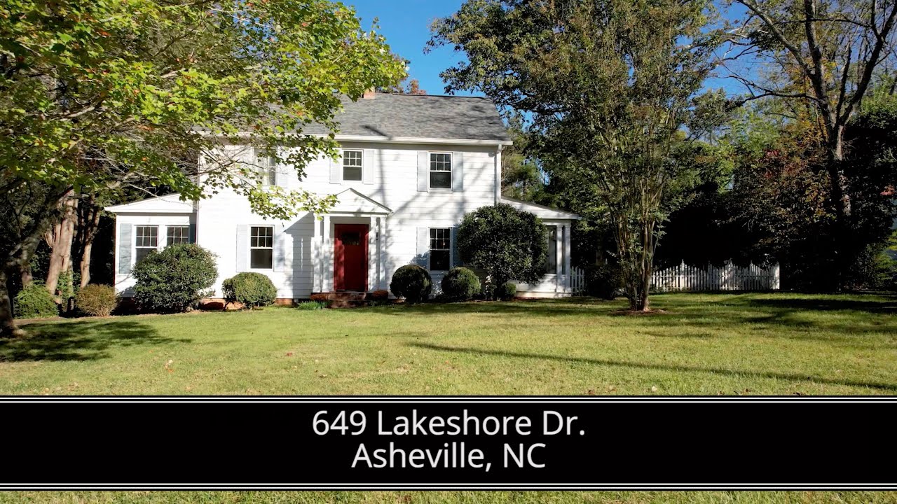 649 Lakeshore Drive in Asheville, NC 28804 YouTube