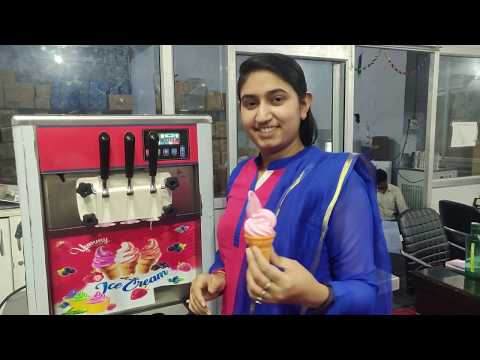 Softy Ice cream machine | Demo (softy machine kaise chalate