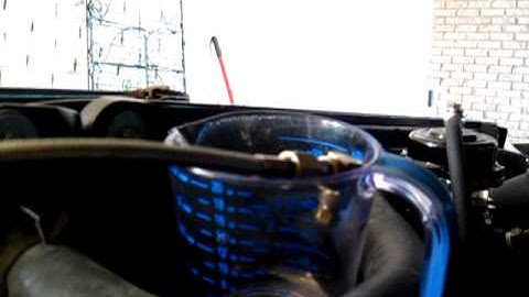 Methanol Shutoff Delay Test