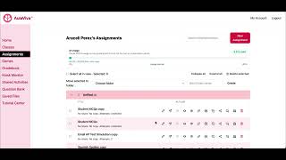 How to Delete an Assignment
