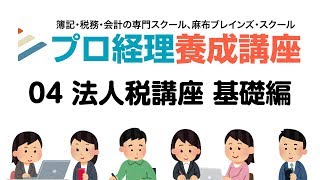 法人税講座　基礎編　第3回