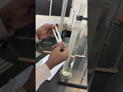 تجربة قياس سرعة الصوت