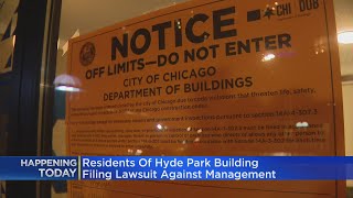 Current, former residents of Hyde Park building filing lawsuit after being displaced during winter s