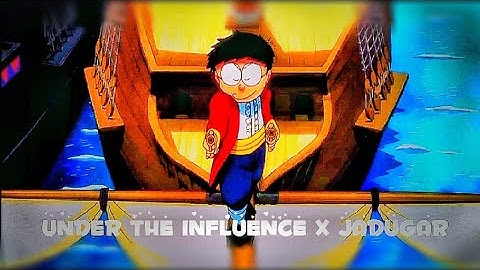 Under the influence X Jadugar ❤️ | Nobita Attitude Edit 🔥| What