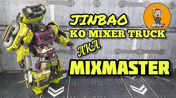 Jinbao KO Oversized Gravity Builder Devastator Battle Damaged version not Mixmaster Review