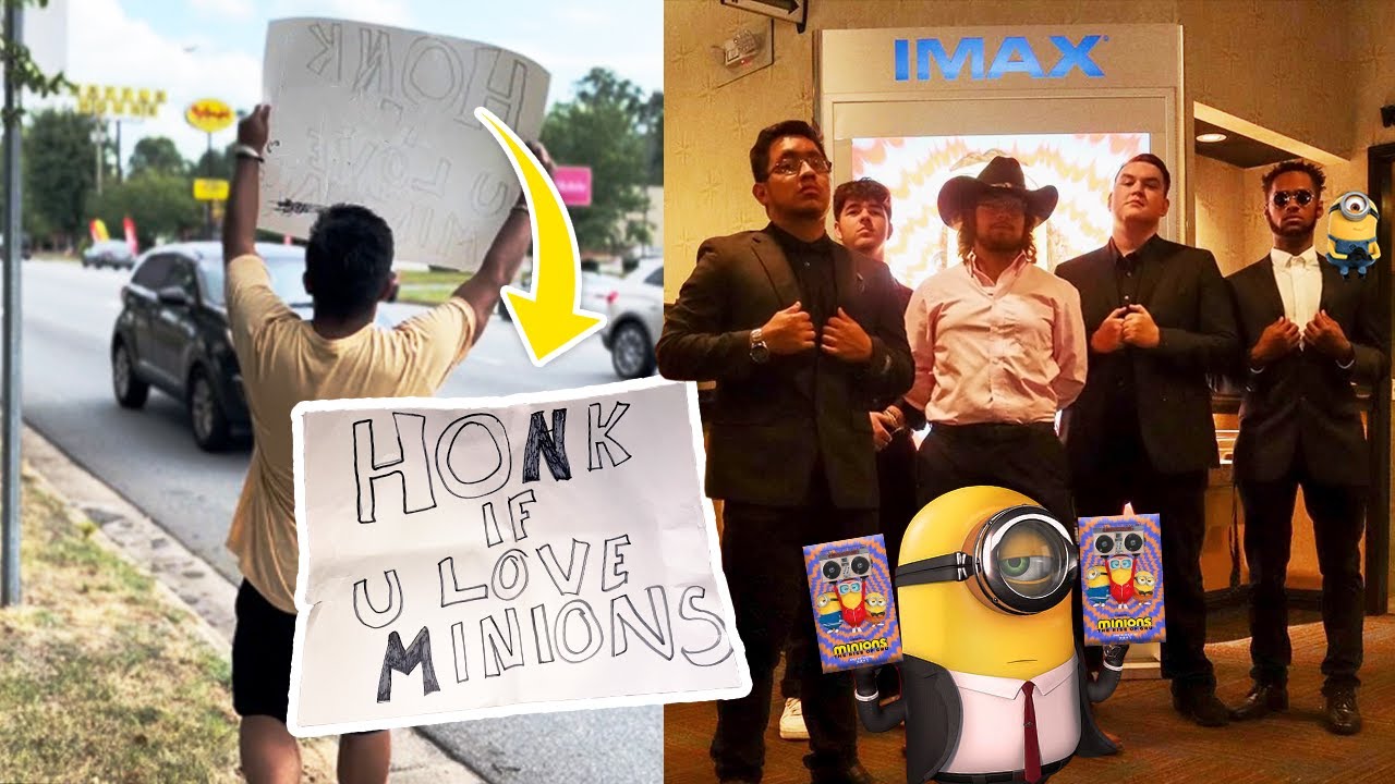 WATCHING NEW MINIONS RISE OF GRU *Drip too hard*  #Gentleminions - Vlog 2