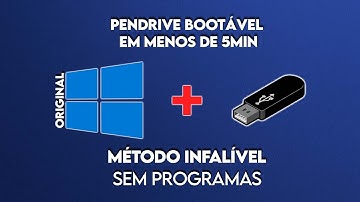 ✅​Descomplicando o processo: pendrive bootável com windows 10 original atualizado