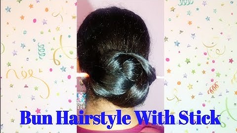 Easy Chinese BunStick Hairstyles|Bunstick Hairstyles|Everyday Hairstyles|@jayeetasstyletips30