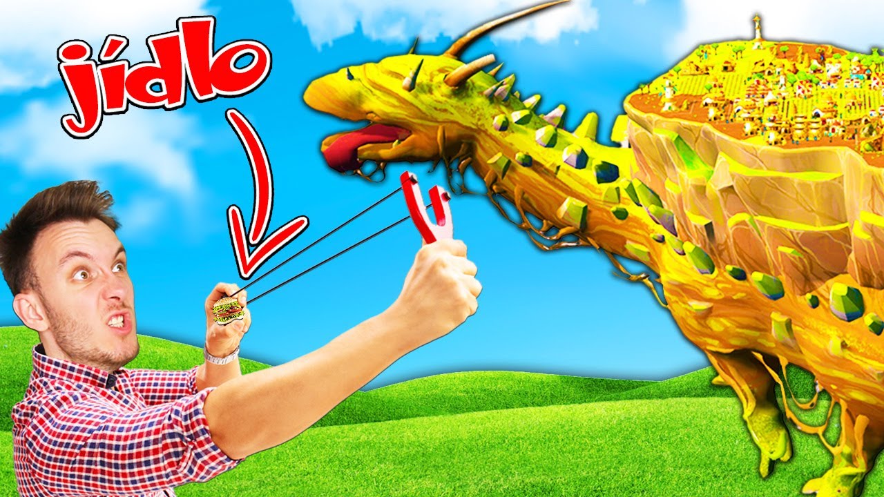 JAK NAKRMIT CHODÍCÍ VESNICI?🍔 | The Wandering Village #2