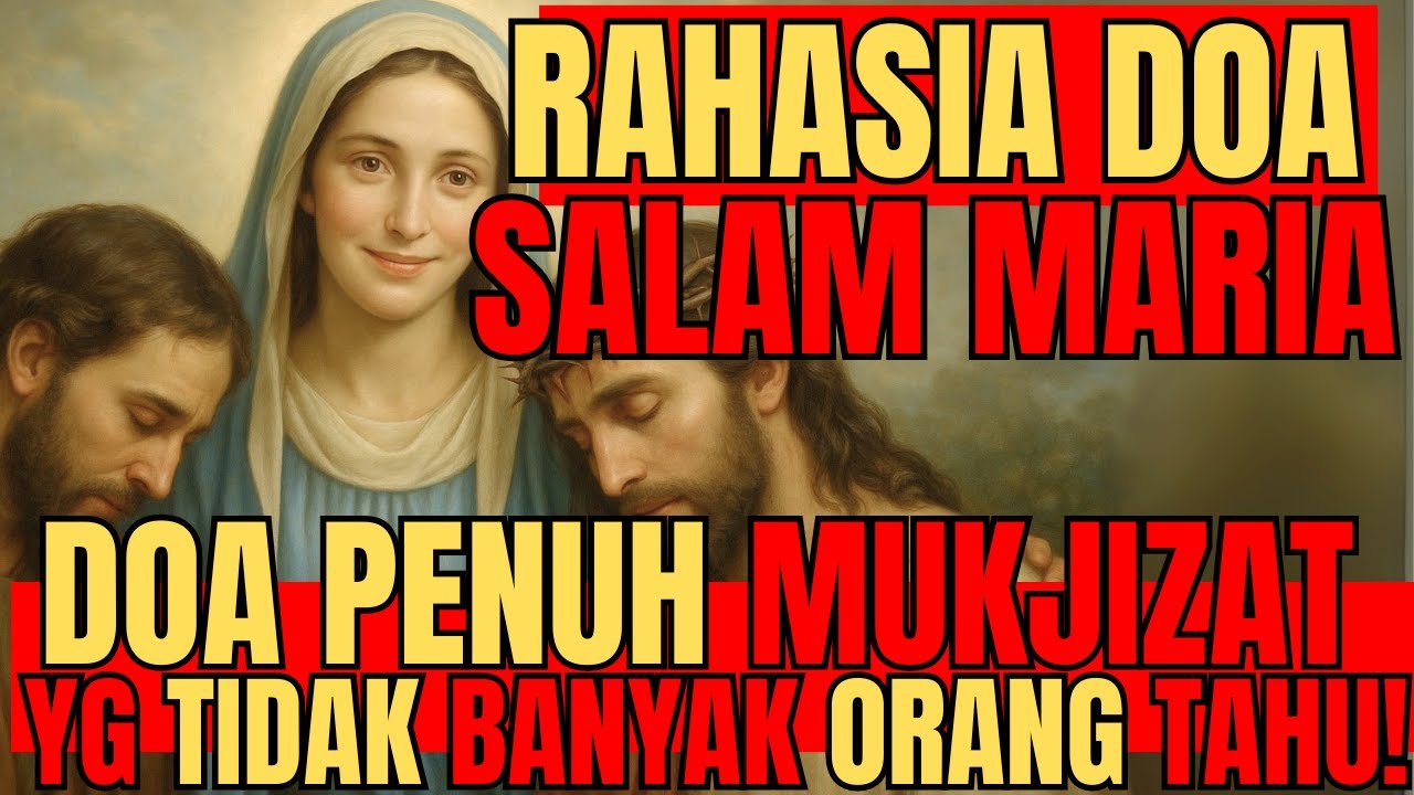 RAHASIA DOA SALAM MARIA❗❗ DIAJARKAN MALAIKAT GABRIEL❗ TAPI BANYAK YG TAK TAU MAKNA SEBENARNYA!
