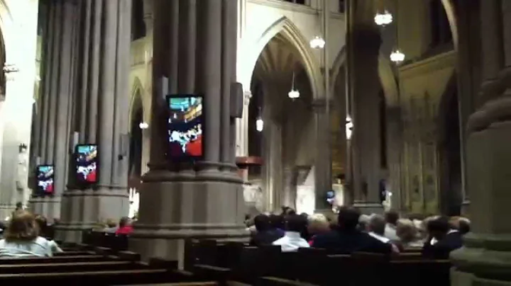 Choir in St. Patric's Cathedral to celebrate John Paul II Beatification