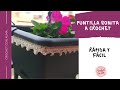 PUNTILLA A CROCHET | CROCHET CON ALMA