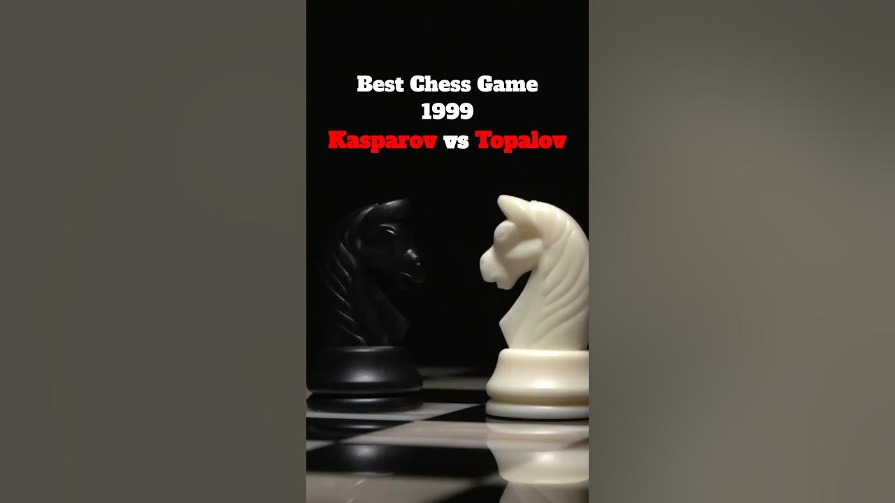 Famous Chess Game Kasparov vs Topalov 1999 (Kasparov's Immortal