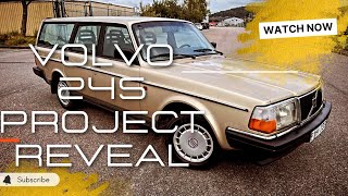 New project car Volvo 245 with rough running engine