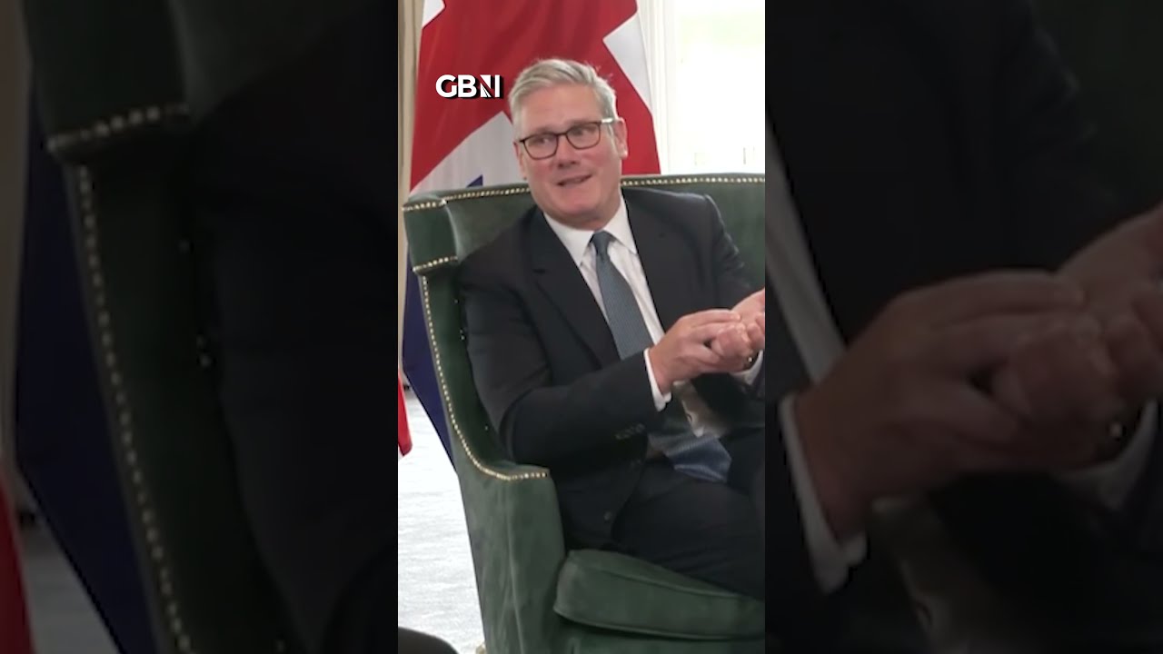 Tensions Rose As GB News Reporter Questions Trump On Labour S Attempts To CENSOR Truth Social