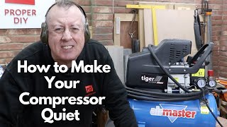 How I got the noise of my compressor out of the workshop