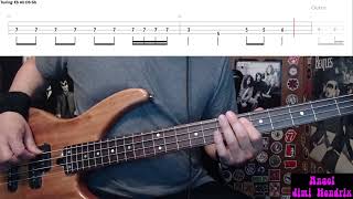 Miniatura de "Angel by Jimi Hendrix - Bass Cover with Tabs Play-Along"