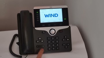 Cisco Ip Phone 8851 - User Settings / Ρυθμίσεις Χρήστη - Wind One Pro